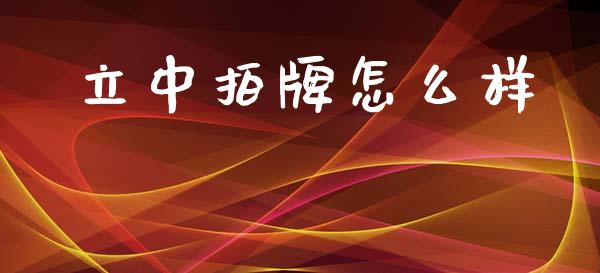 立中拍牌怎么样_https://wap.kuaijiepai.net_财务咨询_第1张