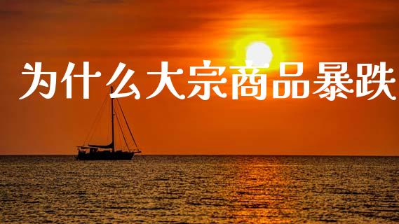 为什么大宗商品暴跌_https://wap.kuaijiepai.net_金融科技_第1张