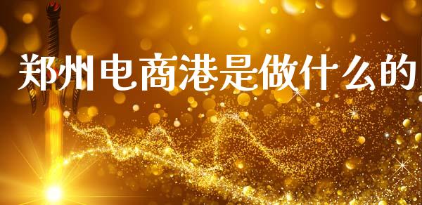 郑州电商港是做什么的_金融科技_第1张_金融科技_财务风控_外汇交易_财务咨询 郑州电商港是做什么的_https://wap.kuaijiepai.net_金融科技_第1张