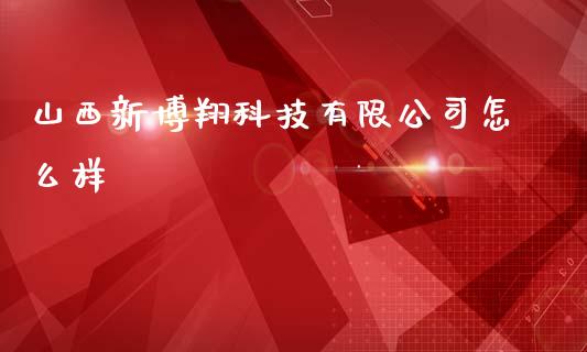 山西新博翔科技有限公司怎么样_https://wap.kuaijiepai.net_金融科技_第1张