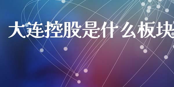 大连控股是什么板块_https://wap.kuaijiepai.net_金融科技_第1张