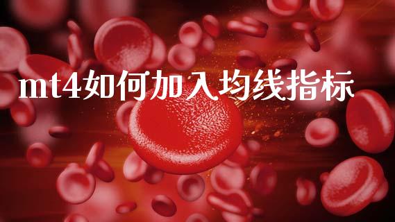 mt4如何加入均线指标_https://wap.kuaijiepai.net_财务咨询_第1张