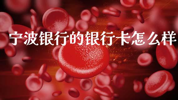 宁波银行的银行卡怎么样_https://wap.kuaijiepai.net_财务咨询_第1张