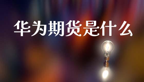华为期货是什么_财务风控_第1张_金融科技_财务风控_外汇交易_财务咨询 华为期货是什么_https://wap.kuaijiepai.net_财务风控_第1张