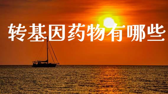 转基因药物有哪些_https://wap.kuaijiepai.net_财务咨询_第1张