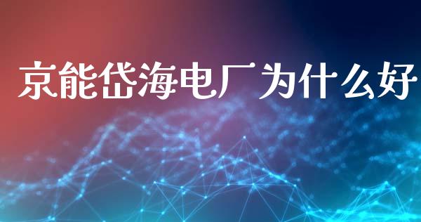 京能岱海电厂为什么好_https://wap.kuaijiepai.net_财务风控_第1张