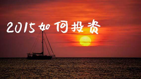 2015如何投资_https://wap.kuaijiepai.net_金融科技_第1张