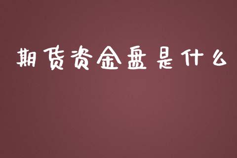 期货资金盘是什么_https://wap.kuaijiepai.net_财务风控_第1张