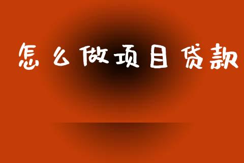 怎么做项目贷款_https://wap.kuaijiepai.net_外汇交易_第1张