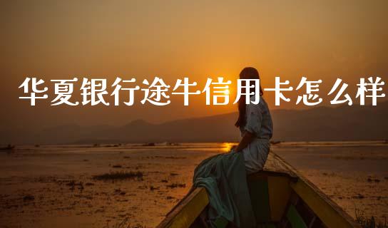 华夏银行途牛信用卡怎么样_https://wap.kuaijiepai.net_外汇交易_第1张