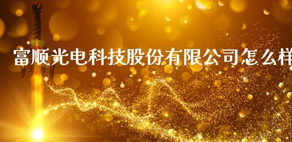 富顺光电科技股份有限公司怎么样_https://wap.kuaijiepai.net_财务风控_第1张