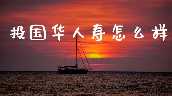 投国华人寿怎么样_https://wap.kuaijiepai.net_外汇交易_第1张