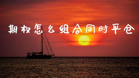 期权怎么组合同时平仓_https://wap.kuaijiepai.net_财务风控_第1张